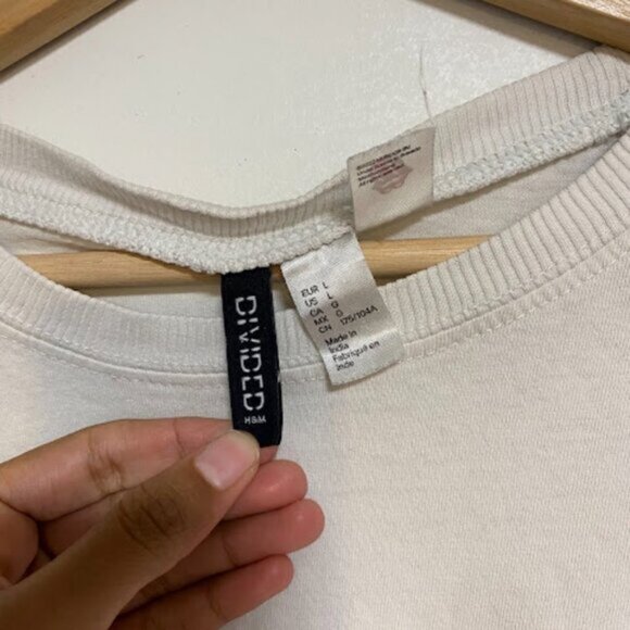 H&M Divided The Rolling Stones US Flag Tongue Graphic T-Shirt Size L - Picture 5 of 7